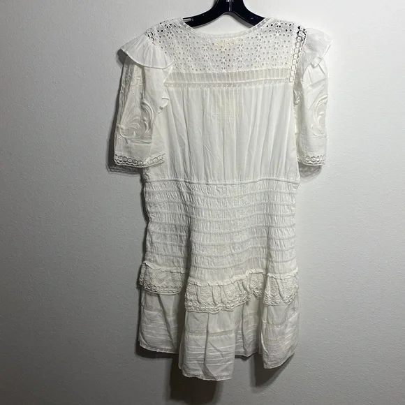 LoveShackFancy Rena Dress in Antique White NWT - Picture 8 of 10